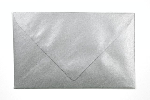 Enveloppen speciaal formaat, zilver