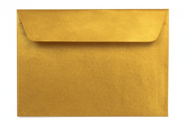 Enveloppen DIN C6 zelfklevend, goud