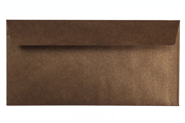 Enveloppen DIN lang klevend, brons