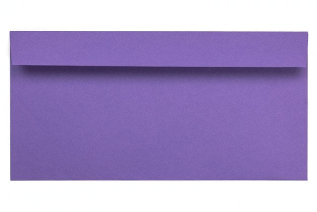 Enveloppen DIN lang zelfklevend, paars