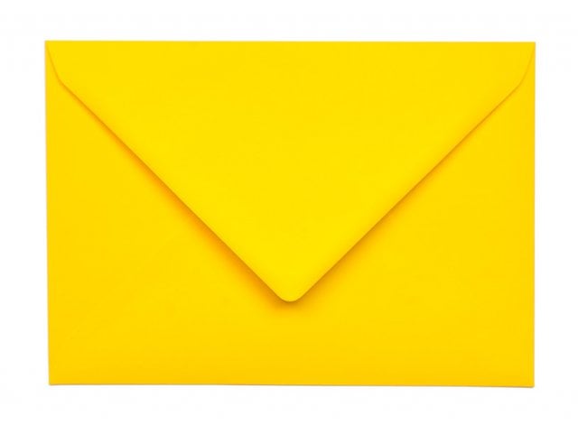 Enveloppen DIN C5, geel-oranje