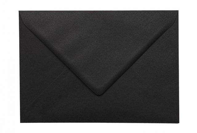 Enveloppen DIN C5, zwart
