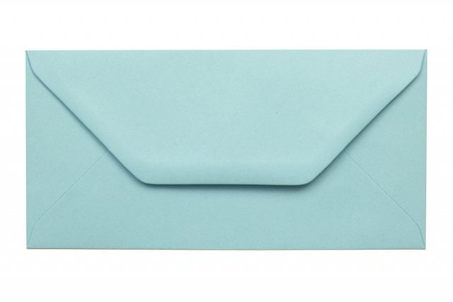 Enveloppen DIN lang, pastelblauw