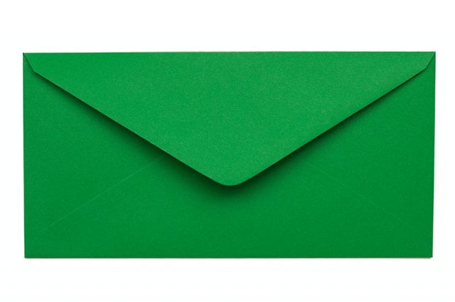 Enveloppen DIN lang, diepgroen
