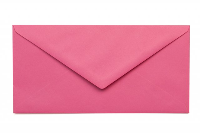Enveloppen DIN lang, roze