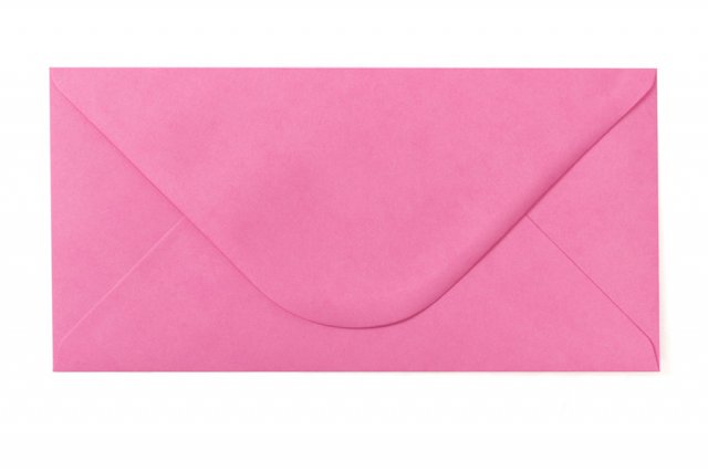 Enveloppen DIN lang, intens roze