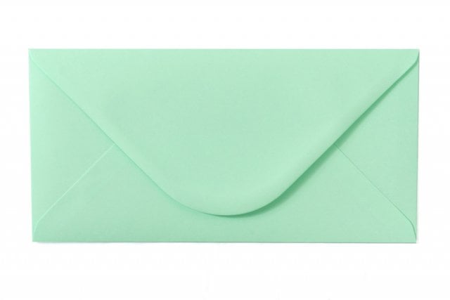 Enveloppen DIN lang, pastelgroen