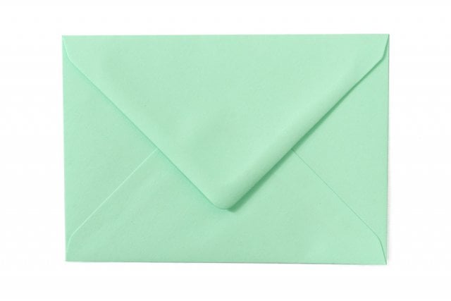 Enveloppen DIN C6, pastelgroen