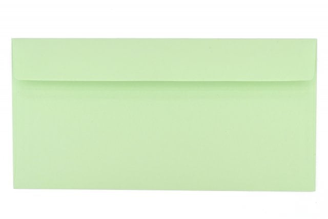 Enveloppen DIN lang zelfklevend, lichtgroen