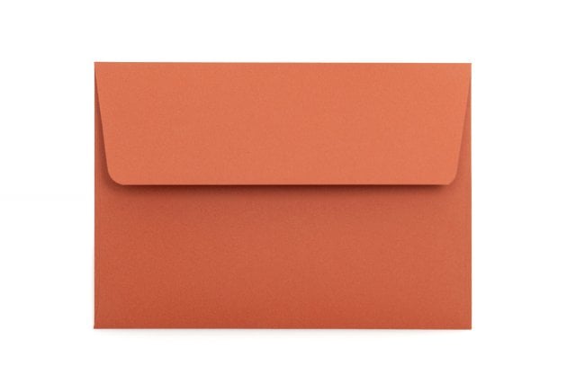 Enveloppen DIN C6 zelfklevend, terracotta