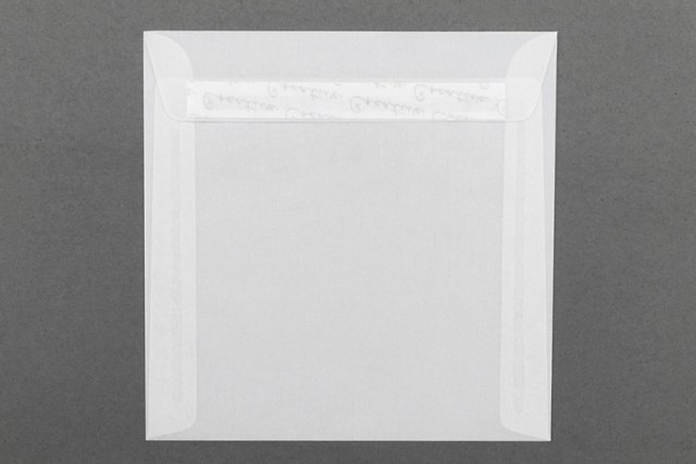 Vierkante enveloppen 160x160 mm, transparant