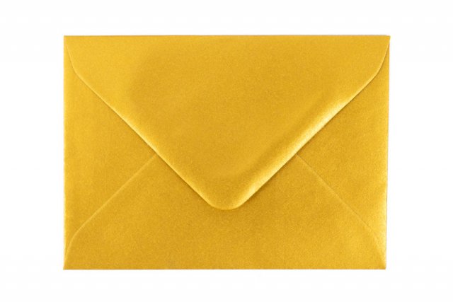 Enveloppen DIN C7, goud