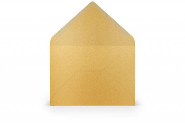 Enveloppen DIN B6, goud