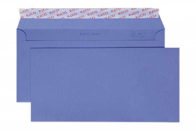 Enveloppen Elco DIN lang+ zelfklevend, paars