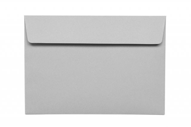 Enveloppen DIN C6 zelfklevend, lichtgrijs