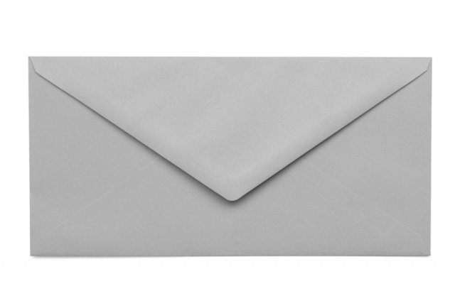 Enveloppen DIN lang, lichtgrijs
