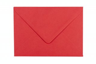 Enveloppen DIN B6, rood
