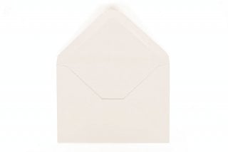 Enveloppen DIN C5, crème met voering