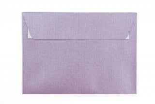 Enveloppen DIN C6 zelfklevend, parelmoer paars