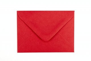 Enveloppen DIN C7, rood