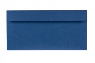 Enveloppen DIN lang zelfklevend, bedrukking donkerblauw