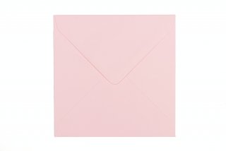 Vierkante enveloppen 130x130 mm, roze