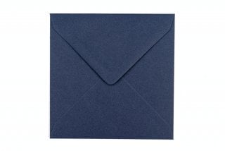 Vierkante enveloppen 130x130 mm, donkerblauw
