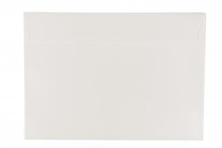 Enveloppen DIN C5 zelfklevend, parelmoer wit