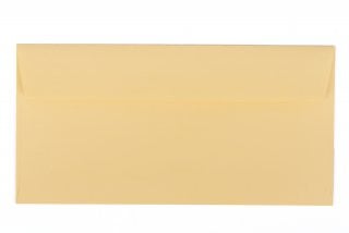 Enveloppen DIN lang klevend, kurkuma
