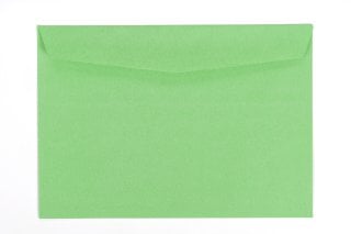 Enveloppen DIN B6, gerecycled groen