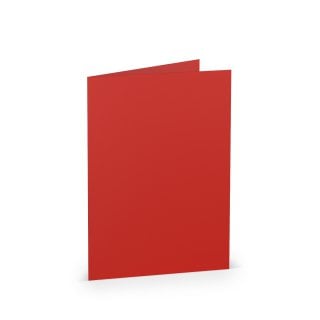 Vouwkaarten DIN A6, rood