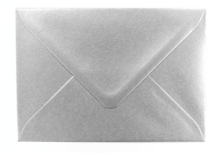 Enveloppen DIN B6, zilver