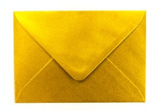Enveloppen DIN B6, goud