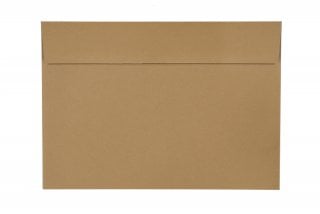 Enveloppen DIN C5 zelfklevend, bruin