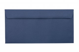 Enveloppen DIN lang+, bedrukking donkerblauw