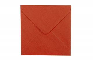 Vierkante enveloppen 140x140 mm, rood