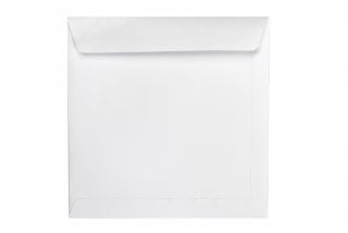 Vierkante enveloppen 170x170 mm, wit