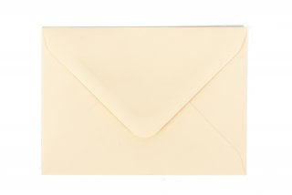 Enveloppen 65x94mm, crème