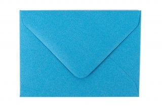Enveloppen 65x94mm, blauw