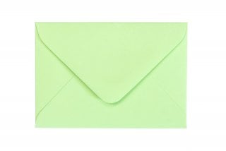 Enveloppen 65x94mm, lichtgroen