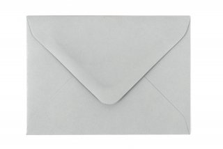 Enveloppen 65x94mm, lichtgrijs