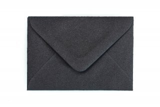 Enveloppen 65x94mm, zwart