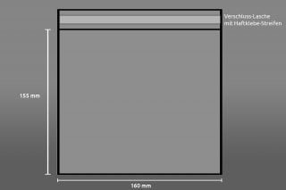 Beschermhoes voor vierkant 155x155mm