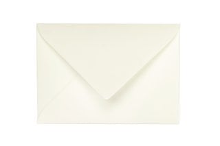 Enveloppen DIN C6, crème-wit