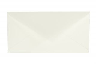 Enveloppen DIN lang, crèmewit