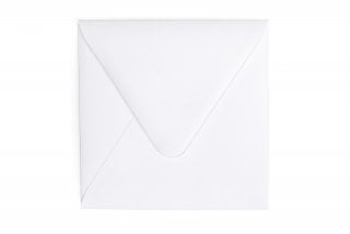 Vierkante enveloppen 113x113 mm, wit
