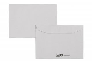 Enveloppen DIN C5, gerecycled grijs