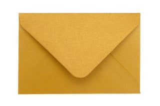 Enveloppen 65x94mm, goud