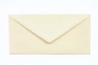 Enveloppen DIN lang, crème