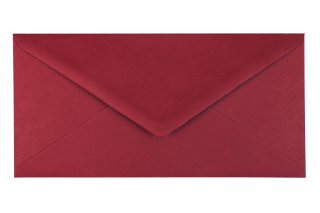 Enveloppen DIN lang, donkerrood
